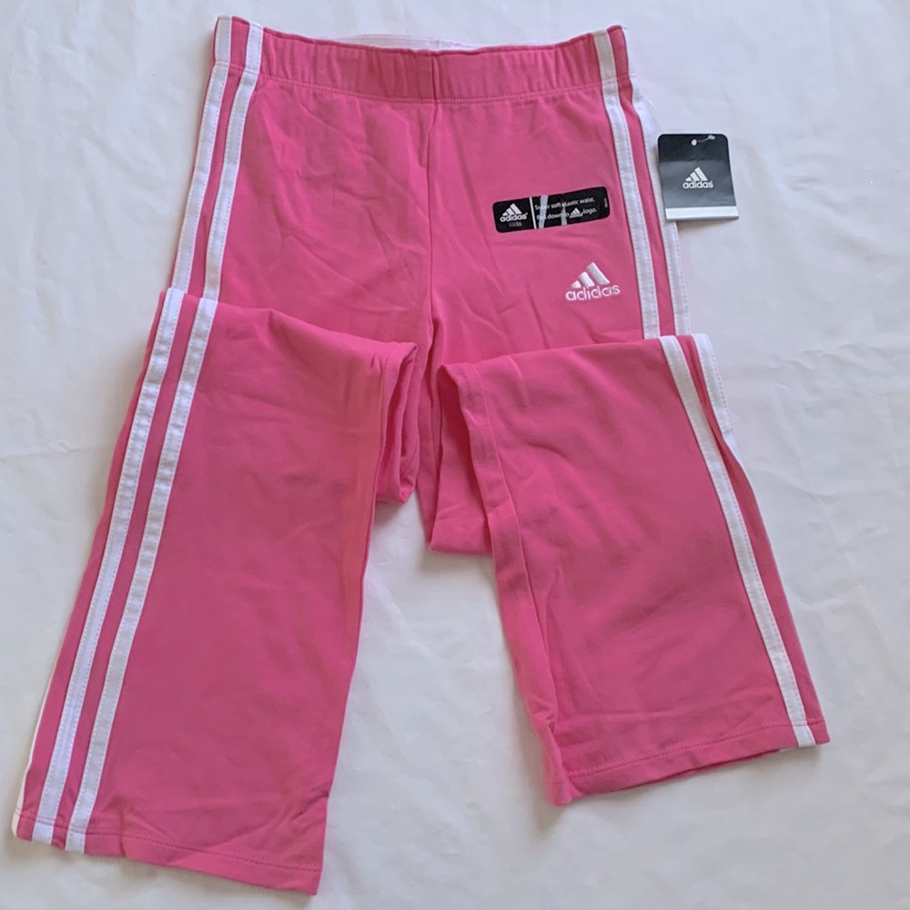 ADIDAS girls size 6x sports pants